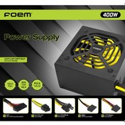 Resim Frisby Foem 400w Fps-g40f12 Güç Kaynağı Psu Siyah 