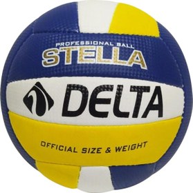Resim Delta Stella Özel El Dikişli 5 Numara Voleybol Topu 