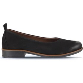 Resim Bueno Shoes Siyah Nubuk Kadın Babet 01WD3800 01WD3800 