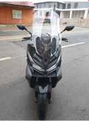 Resim Motocam Voge Sr4 Siperlik Ön Cam 2022 2024 Model 78cm Şeffaf Renkli 4mm Uzun Cam 