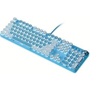 Resim Tcherchı Retro Tarzı Usb Mekanik Oyun Klavyesi 