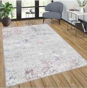 Resim Rovigo Home Dijital Baskı Yıkanabilir Kaymaz Taban Salon Halısı RVG0579 160x230 cm 
