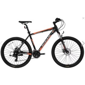Resim Bisan MTX 7050 26HD Siyah Turuncu MTB Dağ Bisikleti 