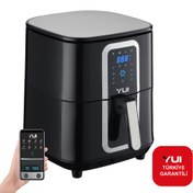 Resim Yui M30 MaxiFry 6.5 lt Yağsız Airfryer Siyah 