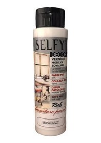Resim Rich Boya Selfy Decor Vernikli Boya Beyaz 500 Cc 