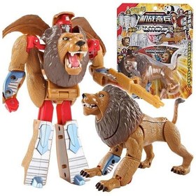 Resim Robota Dönüşen Aslan Oyuncak 