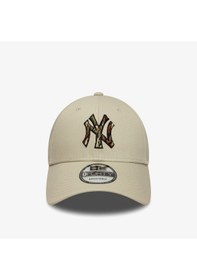 Resim New Era Outline Camo 9forty Neyyan Unisex Krem Şapka 60771850 Bej 