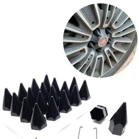 Resim Bijon Kapağı Sivri Mermi Sökme Aparatlı Siyah 17 Mm. 