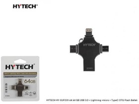 Resim HYTECH HY-XUF031-64 64GB USB 3.0 + LIGHTNING + MICRO + TYPEC OTG FLASH BELLEK 