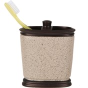 Resim Genel Markalar Diş Fırçalık Bronz Kumlu Poliresin 10x12x5cm 