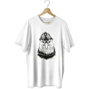 Resim Bluu Eagle Spor T-Shirt Bisiklet Yaka 