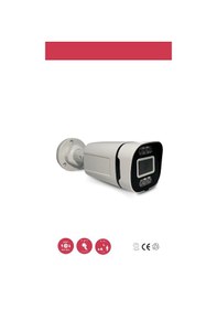 Resim 5mp 3.6mm Warm Led Bullet Ip Kamera Sesli 