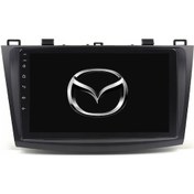 Resim Mazda Mazda 3 Araç Multimedya Android Ekran Carplay Navigasyon Double Teyp 2+32 9" 10-13 Black Cadence 