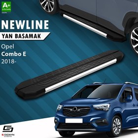 Resim S-Dizayn Opel Combo E Uzun Şase NewLine Krom Yan Basamak 213 Cm 2018 Üzeri A+ Kalite 