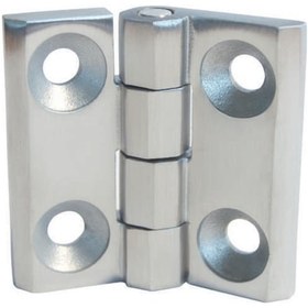 Resim Im6098 Inoks Menteşe 60X98 Delik Ekseni:36X73 Paslanmaz Menteşe 