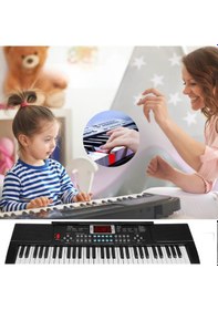 Resim Multizone Taşınabilir Elektronik Org 61 Tuşlu Mikrofonlu Dijital 