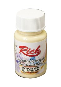 Resim Rıch Kumaş Boyası Opak 50 Cc Krem 