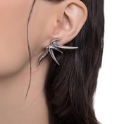 Resim 1 Çift Vintage İlhamlı Elegant Çinko Alaşım Yuvarlak Küpeler, 14K Altın Kaplama, Düzensiz Trendy Tasarım Kadınlar İçin, Günlük Giyme ve Hediye Verme İçin Uygun 