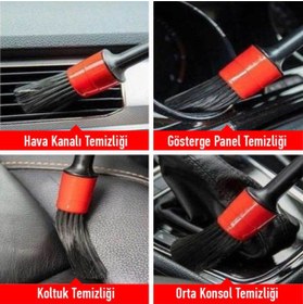 Resim CENGİZ Araç detay fırça seti 6 parça 