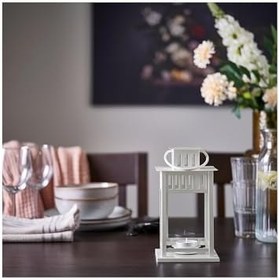 Resim Fener, beyaz, 20 cm, iç-dış mekan 