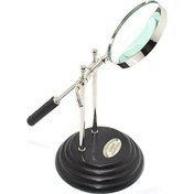 Resim Standlı Pirinç Büyüteç 