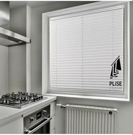 Resim Gri Plise Perde (Yapıştırmalı) (115G x 150Y cm) 