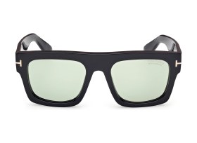 Resim Tf Ft0711 01n 53 20 145 Unisex Güneş Gözlüğü Siyah 