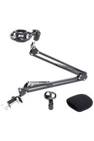 Resim markentegra Mikrofon Standı Seti - Shock Mount ve Sünger ile Birlikte 