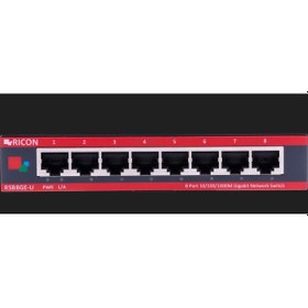 Resim Ricon RSB8GE-U 8 Port Gigabit Ethernet Unmanaged Switch 