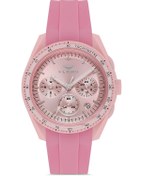 Resim FERRO Pembe Silikon Kordon Kol Saati FM11401D-ZO 
