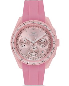 Resim FERRO Pembe Silikon Kordon Kol Saati FM11401D-ZO 