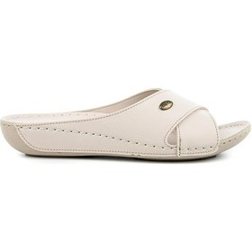 Resim Muya Misty Anatomik Taban Dört Mevsim Kadın Terlik Krem 