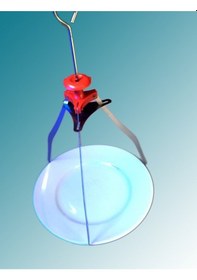 Resim Bucuks Dekoratif Metal Tabak Servis Sunum Aparatı Estetik Taşıyıcı Renkli 