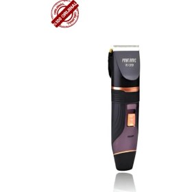 Resim Siyah Şarjlı Yedek Bataryalı Profesyonel Saç ve Sakal Traş Makinesi 