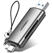 Resim Ugreen Type-c Ve Usb 3.0 Çok Fonksiyonlu Kart Okuyucu 