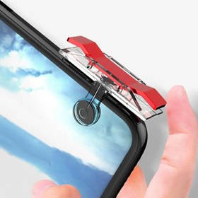 Resim Pubg Oyun Konsolu Ateşleyici Tetik Joystick Tüm Telefonlar Uyumlu Tetik Düğmesi Set 