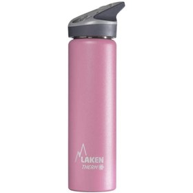 Resim LAKEN Pipetli Çelik Termos Jannu 0,75l Pembe Lktj7p 