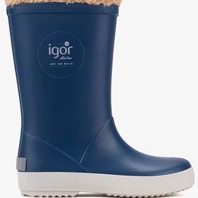 Resim Igor Splash Nautico Borreguito Bebek Mavi Yağmur Çizmesi 