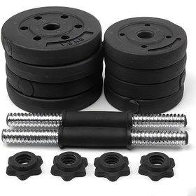 Resim 4 adet Dayanıklı PP ve PVC Altıgen Somun Yaka - Barbell ve Dumbbell Ağırlıkları için Güvenli Twist Lock Tokalar, Güvenlik Eğitimi Aksesuarları 