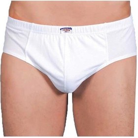 Resim Paşa Yıldız Erkek Penye Slip Külot Beyaz Dar Kalıp 