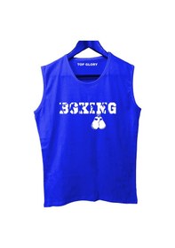 Resim Top Glory Boxingw Baskılı Kolsuz Sporcu T-shirt Tank Top Sporcu Fitness Atlet 