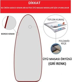 Resim Senon Aır Actıve Ütü Masası Örtüsü 1 