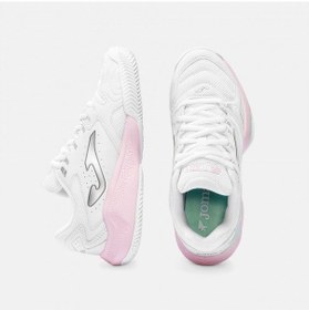 Resim Joma Tm10ls2632c Master 1000 Kadın Toprak Kort Tenis & Padel Ayakkabısı Beyaz Pembe 