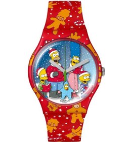 Resim Suoz361 Swatch Jolly Jingle Jamboree Unisex Kol Saati 