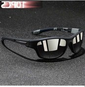 Resim Fastbuy 10 Adet Siyah Wangxi Spor Güneş Gözlüğü, Bisiklet/koşu/yürüyüş, Altın Polikarbon Lens, Kadın/erkek Tam Çerçeve Altın 