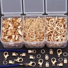 Resim 250 adet kutu başına Karides Tokaları, Açık Halkalar, Klipsler, Takı Yapımı için Üç Parça Set, Kuyruk Bağlantı Parçaları, Atma Halkaları, Kordon Kuyruk Bağlantıları, DIY Bileklik, Kolye, Ayak Bileziği, Bağlantı Parçaları, Takı Yapımı Malzemeleri, Tatil Hediyeleri, Takı Yapımı Setleri, Kadınlar için Küpe Seti, Erkekler için Küpe, Bileklik/Bileklikler Yapımı Seti, Takı Yapımı Seti, Polimer Takı Şans, Boncuklar Takı Yapımı için, Boncuk Setleri, Şans 