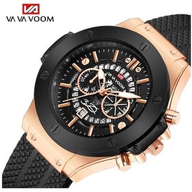 Resim Va Va Voom Lüks Erkekler İçin Saatler Moda Silikon Kayış Askeri Su Geçirmez Spor Kronograf Kuv Saat Tarih Erkek Kol Saati 56377589 