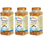 Resim Balen Omega 3 Balık Yağı 1000 Mg 200 Kapsül 3 Adet 