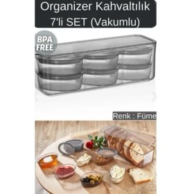 Resim Vip Ahmet VP-257 Organizerli Kahvaltılık 7prc Füme 