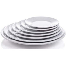 Resim Gmb Nazen K-28 Termoset Kırılmaz-17 CM klasik servis tabağı 80 Adet 